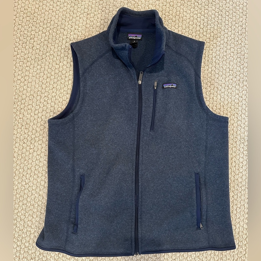 Men’s Patagonia vest - navy - XL